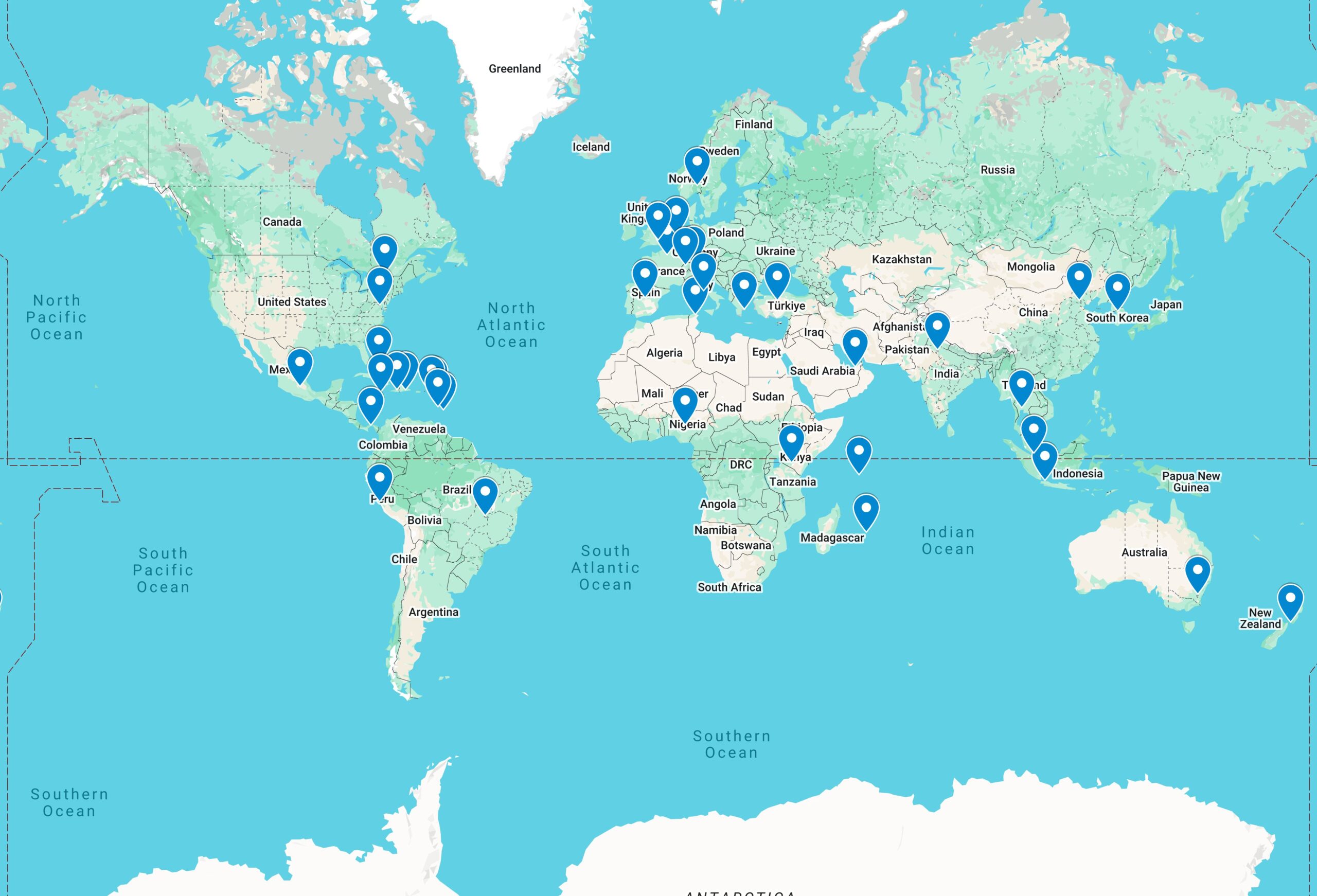 Journeyvibe World Travel Map